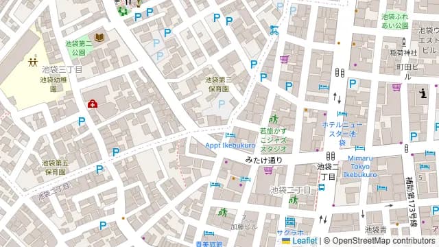タン料理専門店 BEROBE IKEBUKUROの周辺地図
