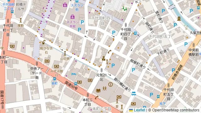 亀甲の周辺地図