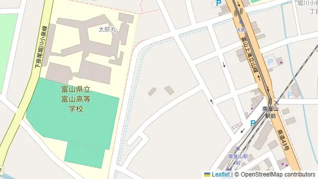 美容室アランジェの周辺地図