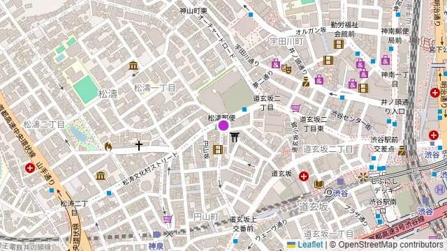 とをみつの周辺地図