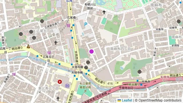 Italian Dining Anima Libera(アニマリベラ) 恵比寿の周辺地図