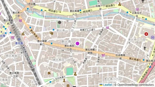 大衆居酒屋 恵比寿商店の周辺地図
