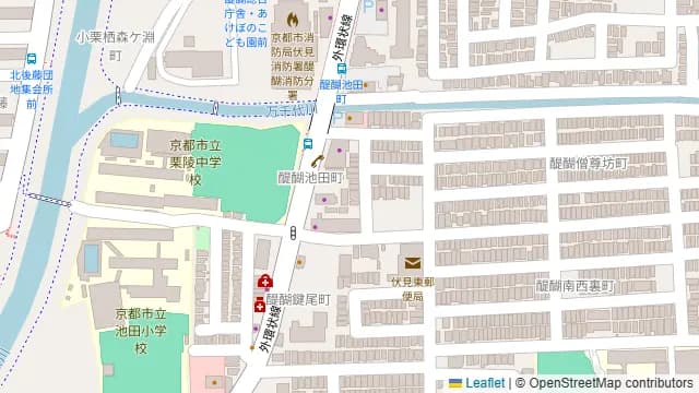 スタジオトルテの周辺地図