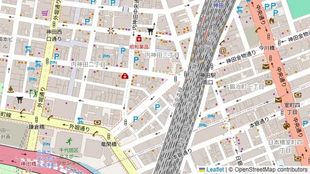 TRATTORIA ISSEI(トラットリアイッセイ)の周辺地図