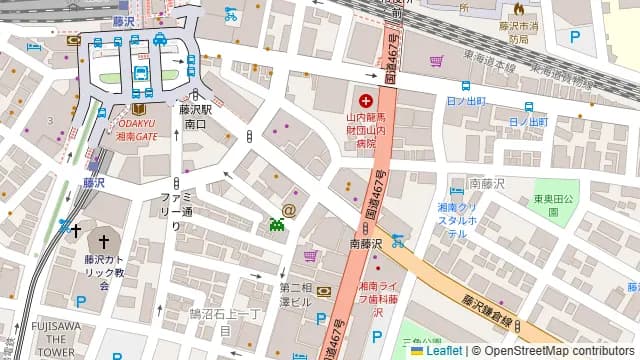 藤沢中華酒場 星都の周辺地図