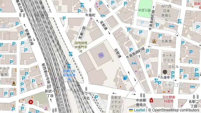 Party Restaurant REGOLITH(レゴリス)の周辺地図