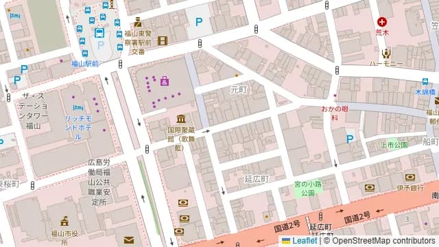 瀬戸内料理 たんとの周辺地図