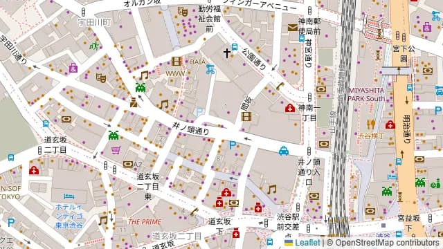 event lounge warpの周辺地図