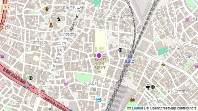 鳥天國 池袋本店の周辺地図