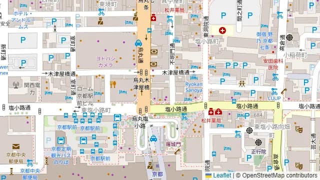 Italian Bar KIMURAYA 京都駅前の周辺地図