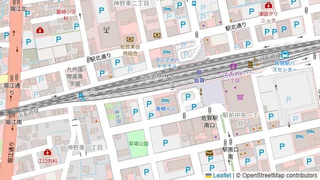 串カツ劇場の周辺地図