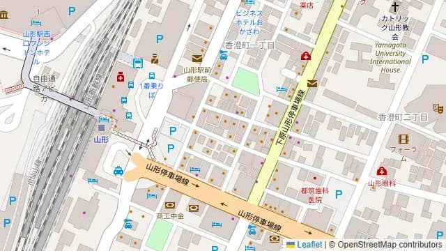酒菜一(さかないち)の周辺地図
