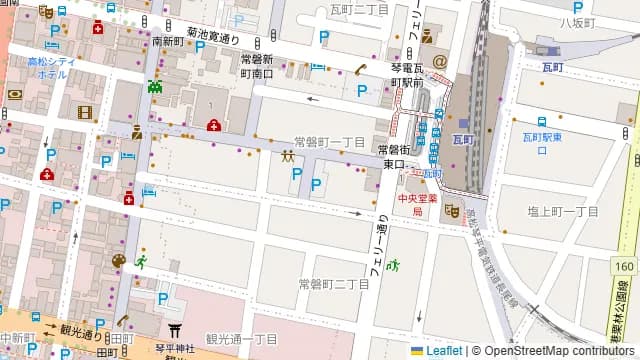 高松文八 はなれの周辺地図
