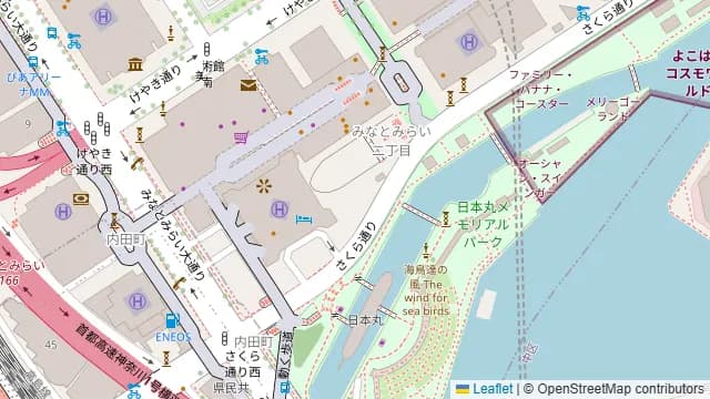 世界のビール博物館 横浜店の周辺地図
