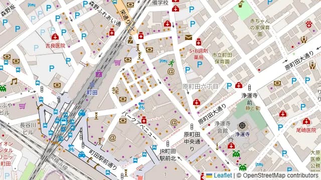 ダイニングダーツバー Bee 町田店の周辺地図