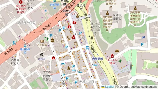 PIZZERIA MANCINI TOKYOの周辺地図
