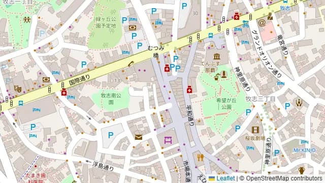 民謡島唄ライブ居酒屋琉球の周辺地図