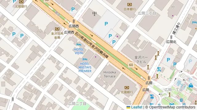 TKPガーデンシティPREMIUM金沢駅西口の周辺地図