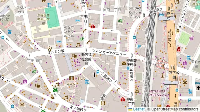 The Millennials Shibuya(ザ・ミレニアルズ渋谷)の周辺地図