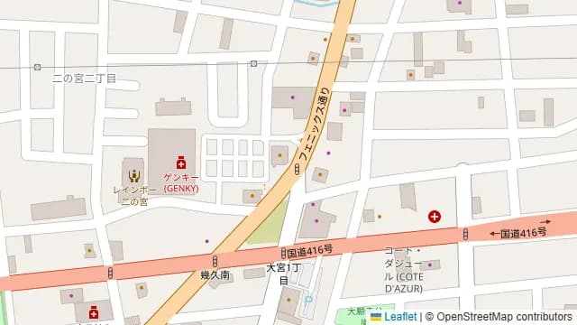 個室居酒屋ぼんた 本店の周辺地図
