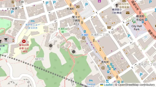 CHOTARO 横須賀中央東口店の周辺地図
