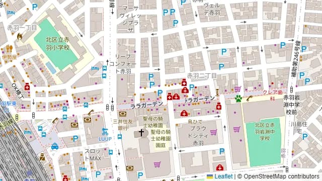CAFE&BAR FeRnaの周辺地図