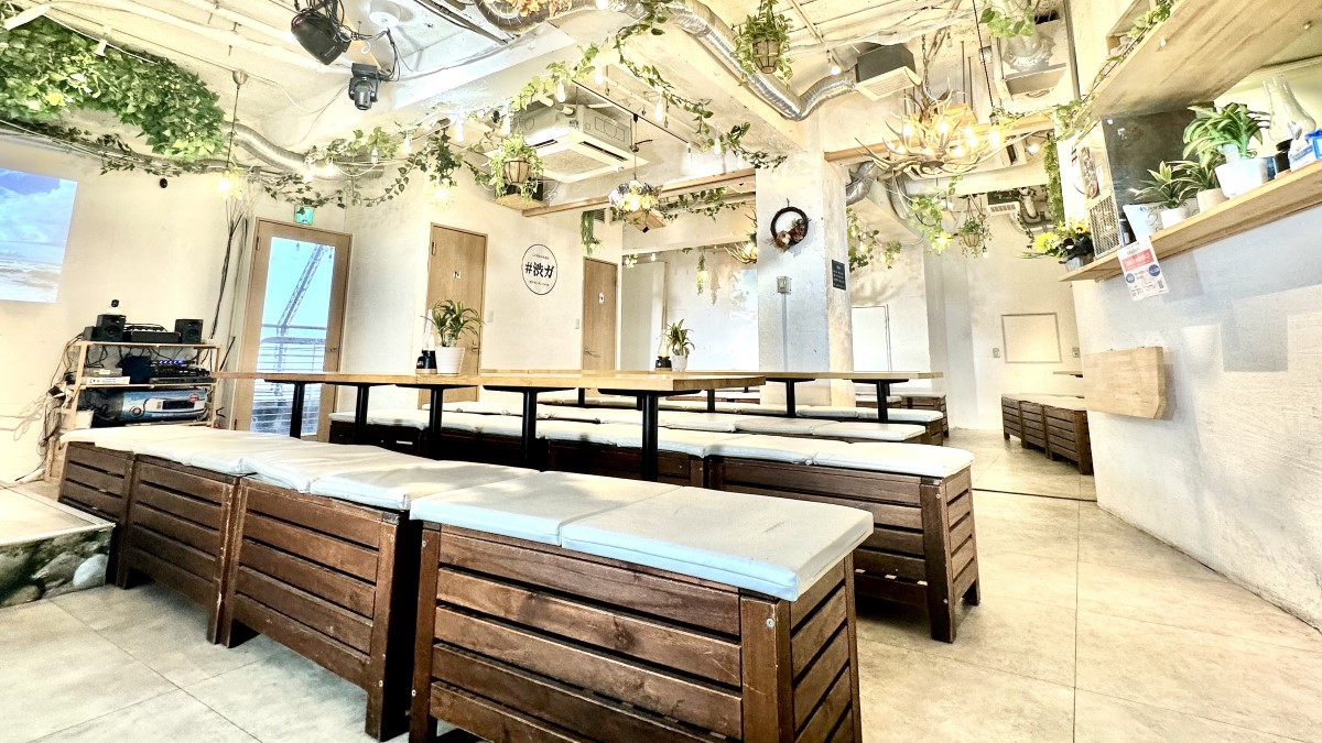 東京都内×手ぶらＢＢＱ×冷暖房完備「渋谷ガーデンパティオ」１