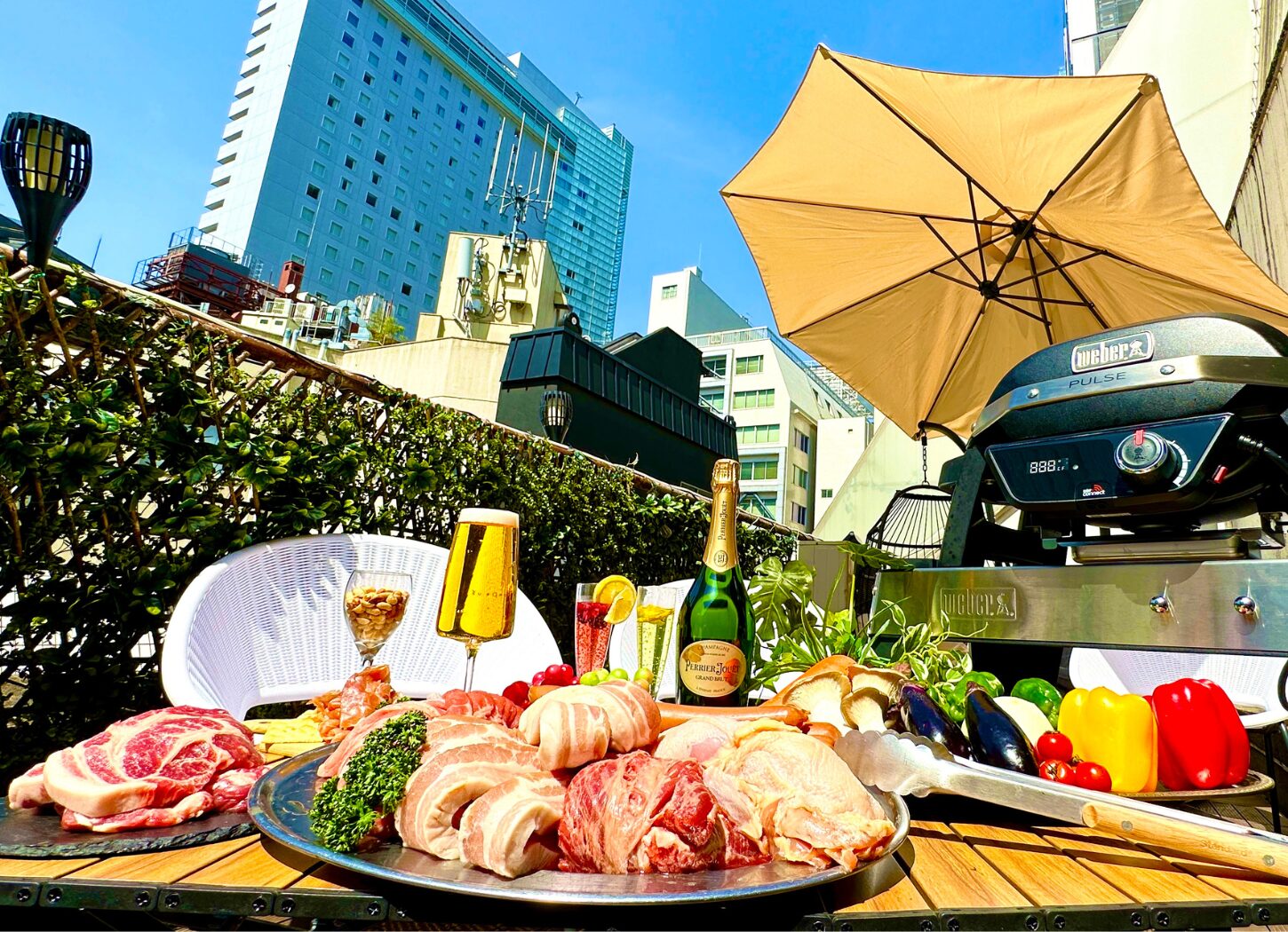 渋谷×貸切×BBQ「渋谷ガーデンルーム」内観1