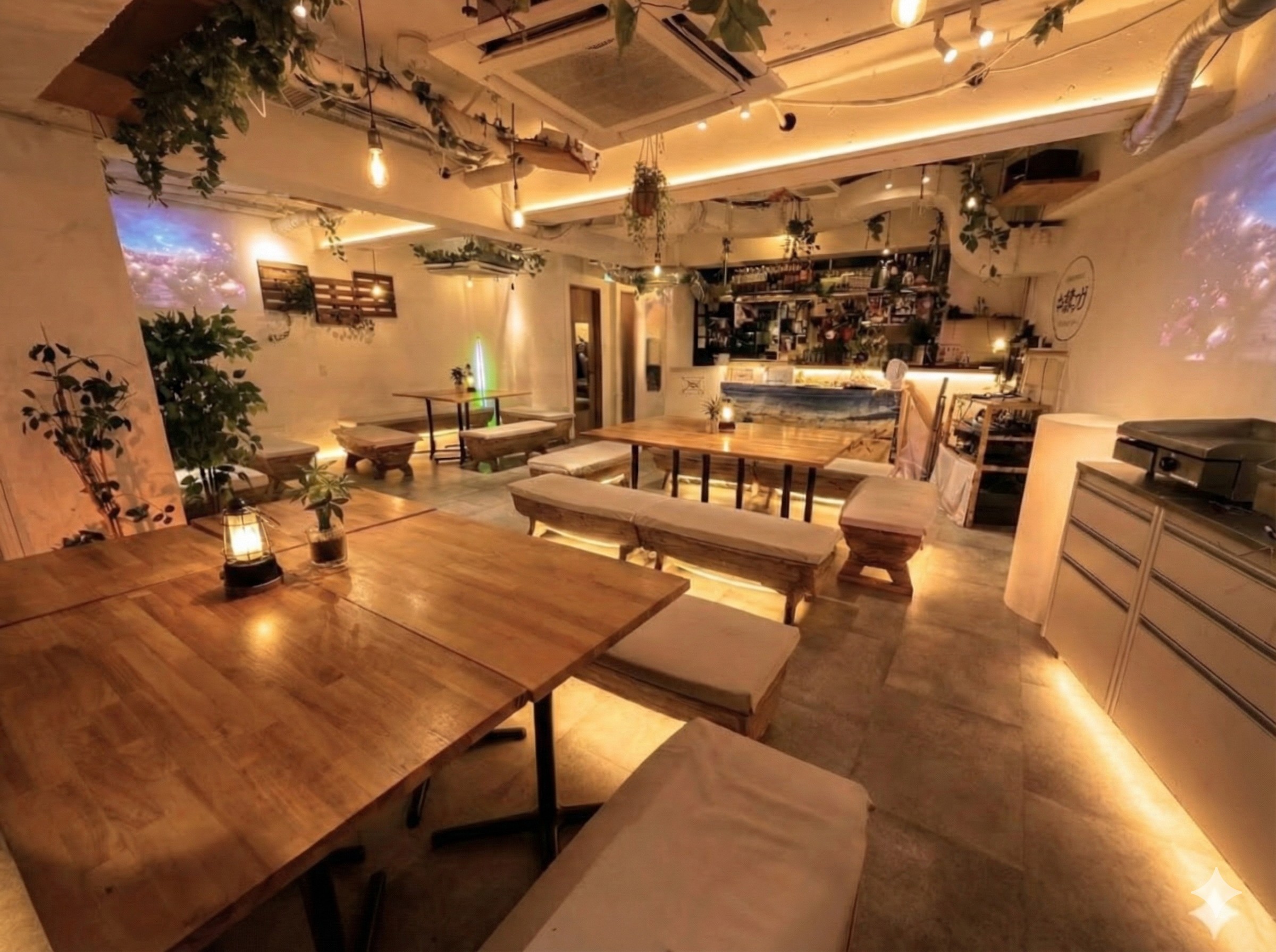 渋谷×貸切×BBQ「渋谷ガーデンホール」内観1