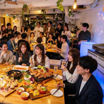 渋谷×貸切×BBQ「渋谷ガーデンホール」内観1