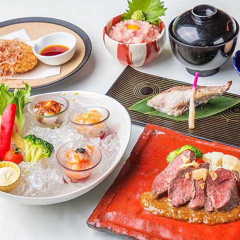 みなとみらい×貸切×大人数　料理1