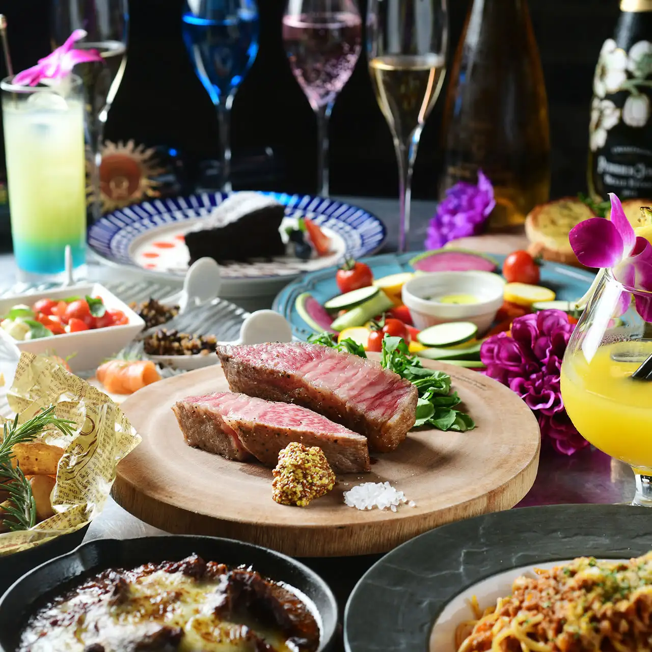 名古屋・栄エリア×貸切×大人数 料理1